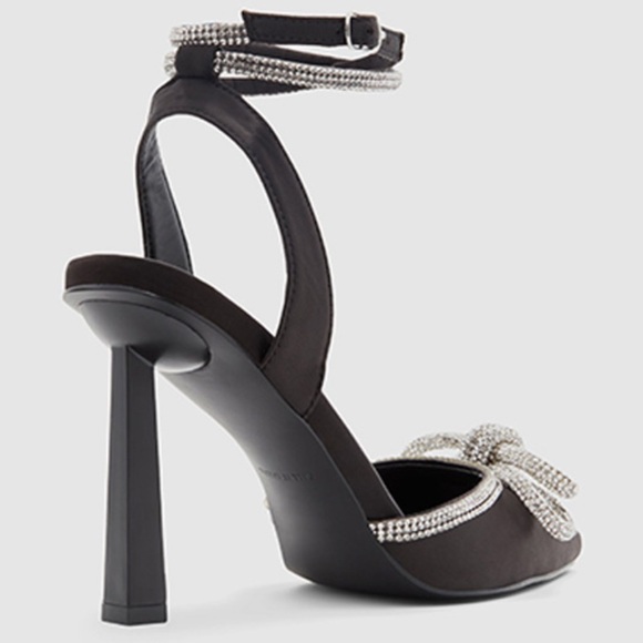 Call it Spring Rhinestone Bow Galaa Heels - Picture 3 of 8